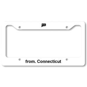License Plate Frame - Connecticut
